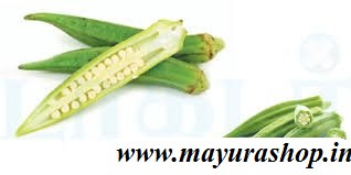 பச்சை வெண்டை விதை   5 Grm Packet -விதை